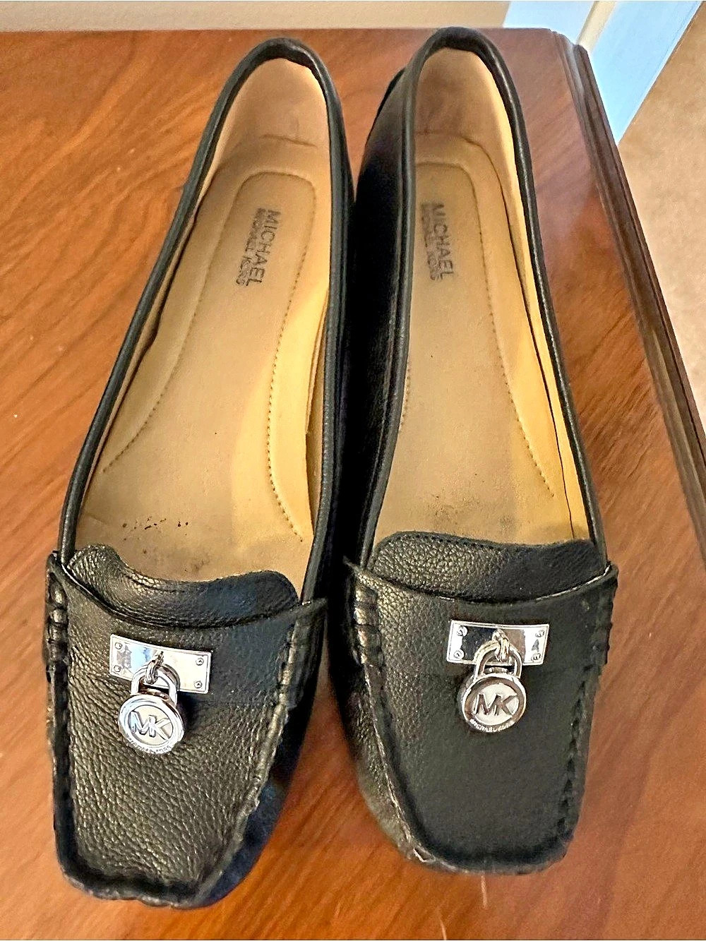 Michael Kors Hamilton Loafer Leather Black US 8.5M